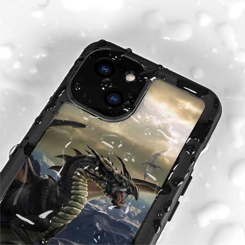 Rogue Dragon by Tom Wood iPhone 15 Waterproof Case